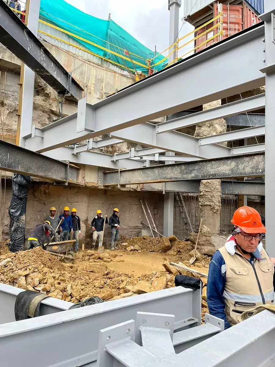 Estructura metalica para edificios