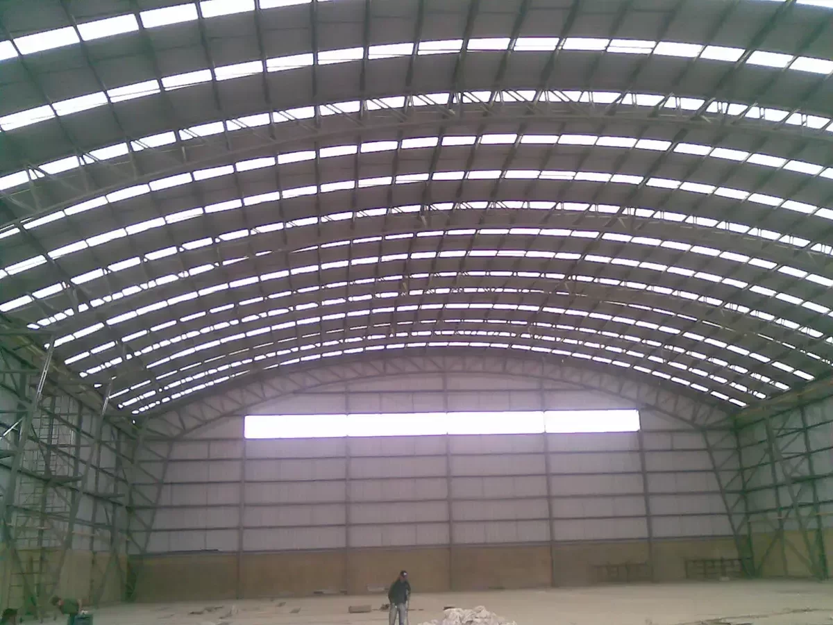 Estructura metálica para bodega